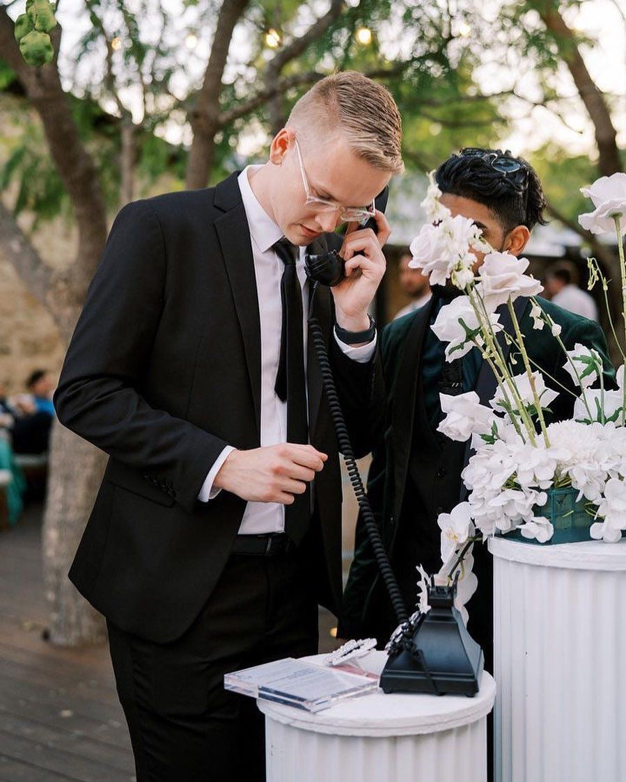 Téléphone Livre d’Or Audio Vintage – Messages Vocaux pour Mariage et Événement