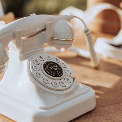 Téléphone Livre d’Or Audio Vintage – Messages Vocaux pour Mariage et Événement