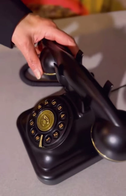 Téléphone Livre d’Or Audio Vintage – Messages Vocaux pour Mariage et Événement